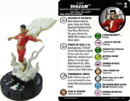 Heroclix - DC Rebirth - SHAZAM #037a