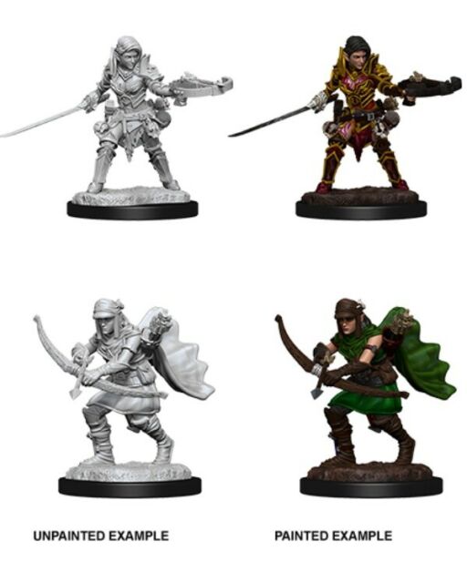 D&D Deep Cuts Pathfinder Battles Female Half-Elf Ranger
