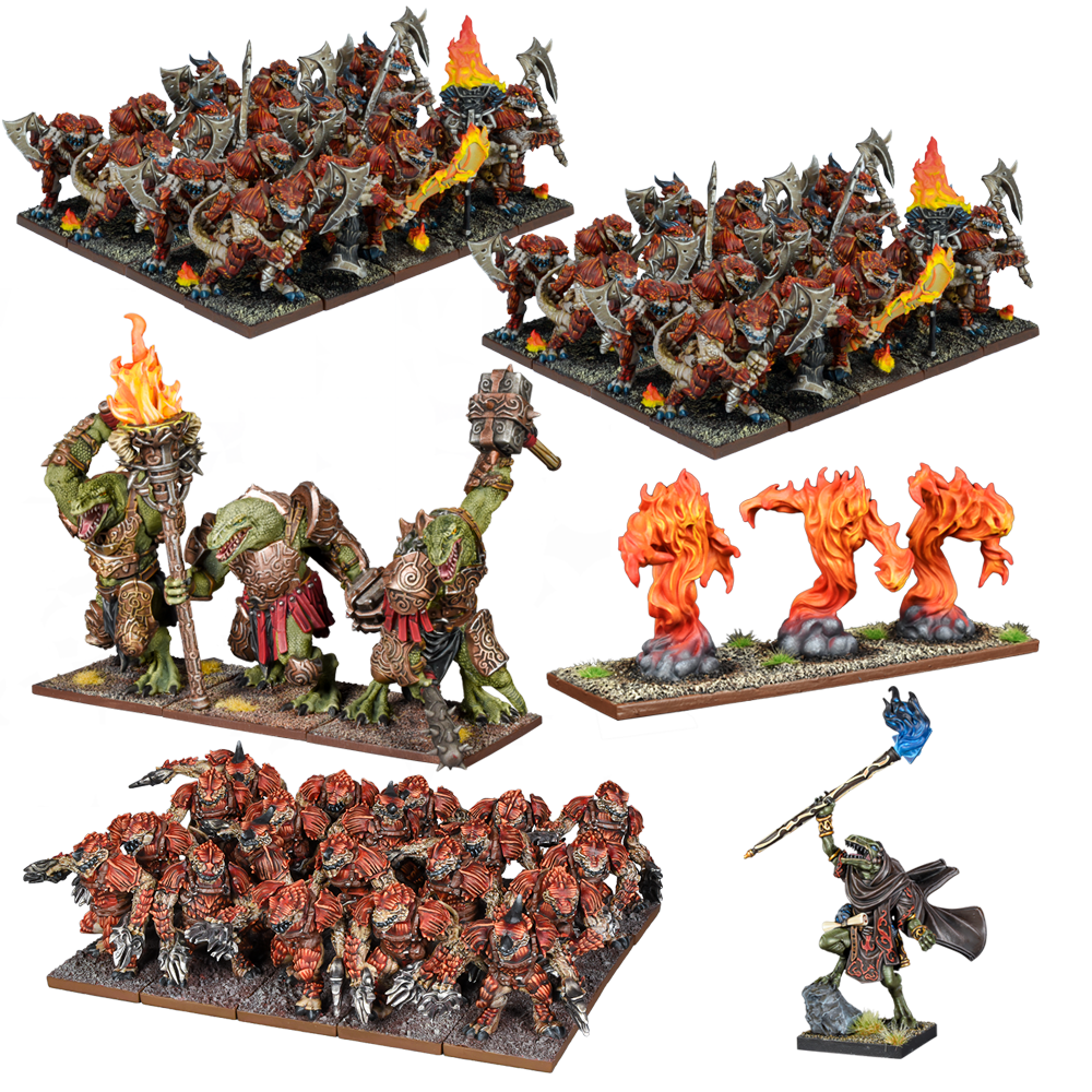 Salamander Mega Army - Kings of War