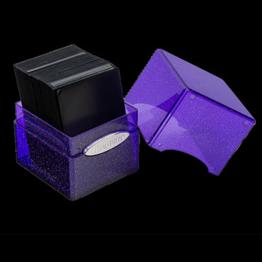 Ultra Pro Satin Cube - Glitter Purple