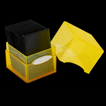 Ultra Pro Satin Cube - Glitter Yellow