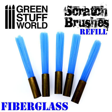 Green Stuff World Scratch Brush Set Refill – Fibre Glass