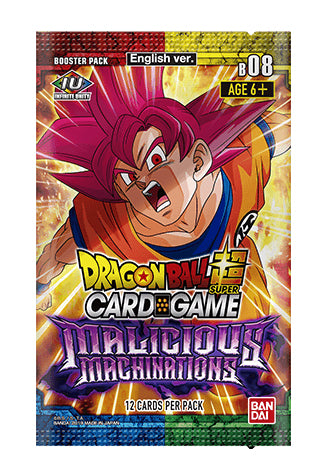 Dragonball Super Malicious Machinations Booster Pack DB-08 BT-08
