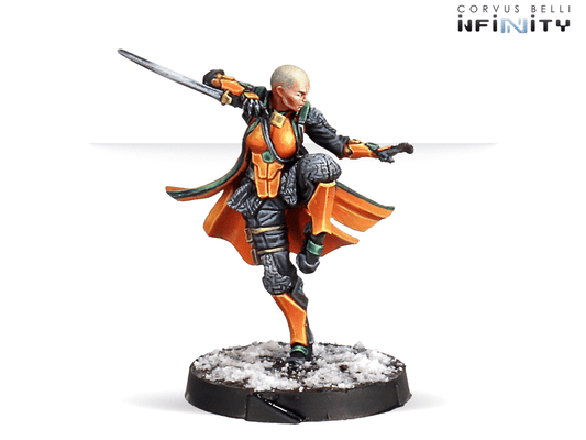 Shaolin Warrior Monk (Shock CCW)  Infinity Corvus Belli