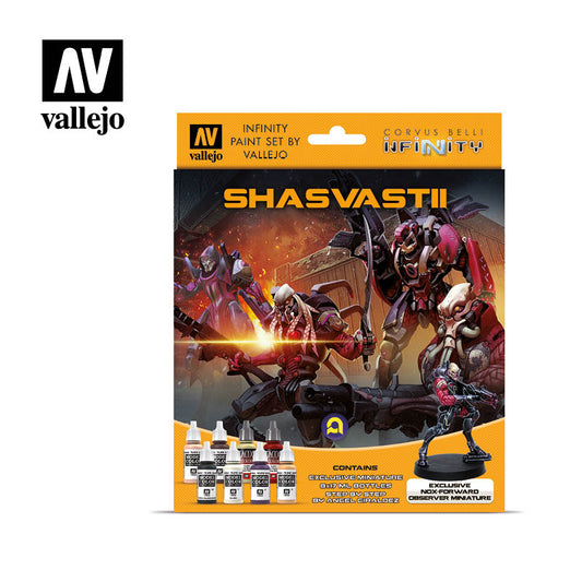 Shasvastii Vallejo Paint Set Infinity Corvus Belli