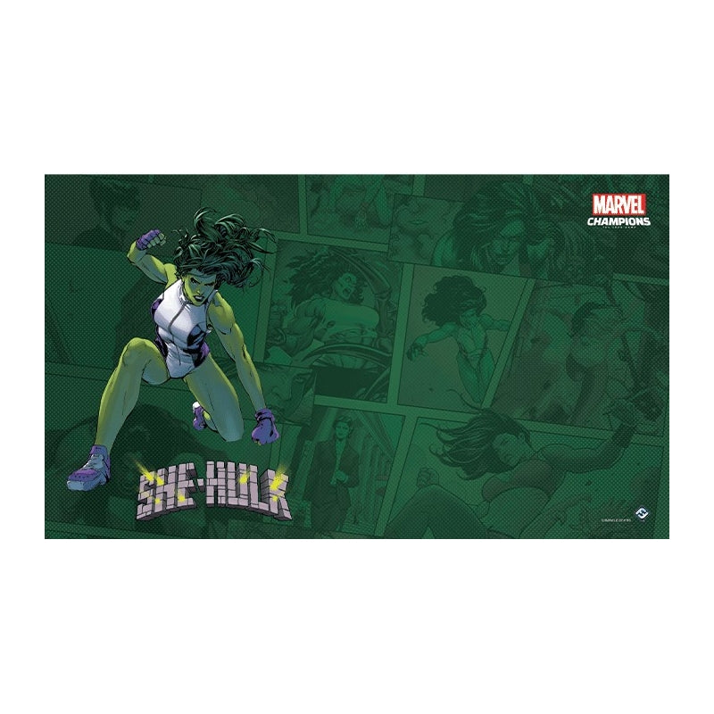 FANTASY FLIGHT GAMES MARVEL CHAMPIONS: She Hulk Game Mat