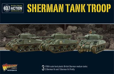Bolt Action - Sherman Tank Troop