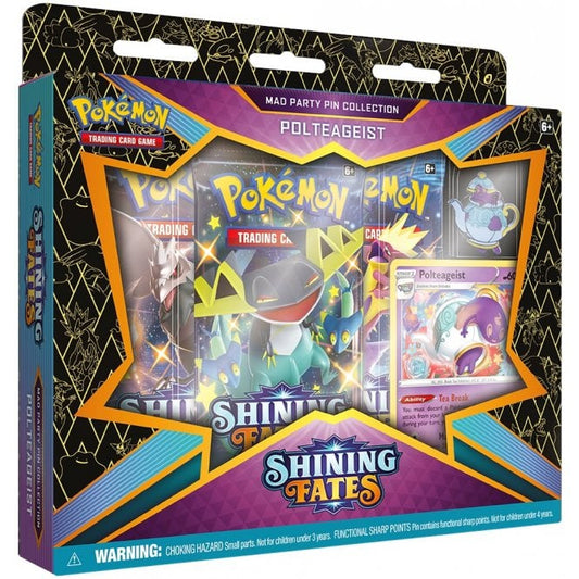 Pokémon TCG Shining Fates Mad Party Pin Collection Polteageist