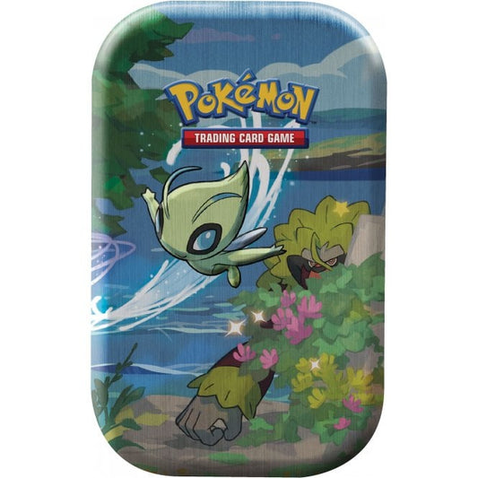 Pokémon TCG Shining Fates Mini Tin - Celebi & Shiny Rillaboom