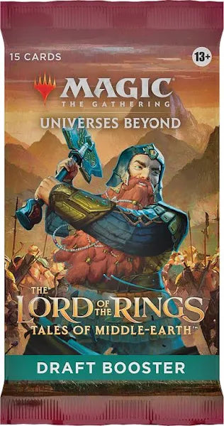 Magic the Gathering : Lord of the Rings: Tales of Middle-Earth Draft Booster Pack