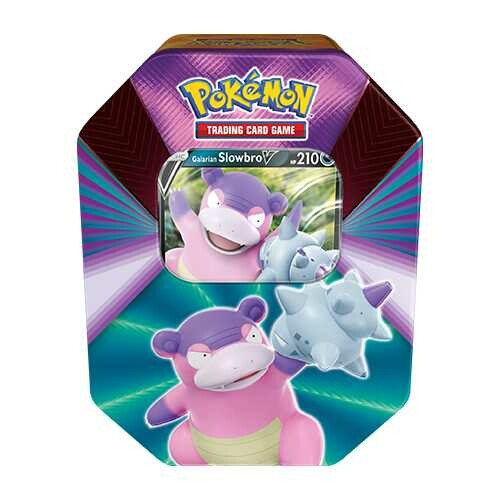 Pokémon TCG V Forces Tin - Spring 2021 - Galarian Slowbro V