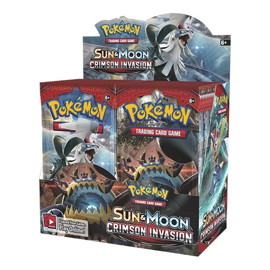 Pokemon Booster Box (36 packs) - Sun and Moon Crimson Invasion