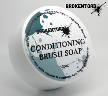 Brokentoad Conditioning Brush Soap