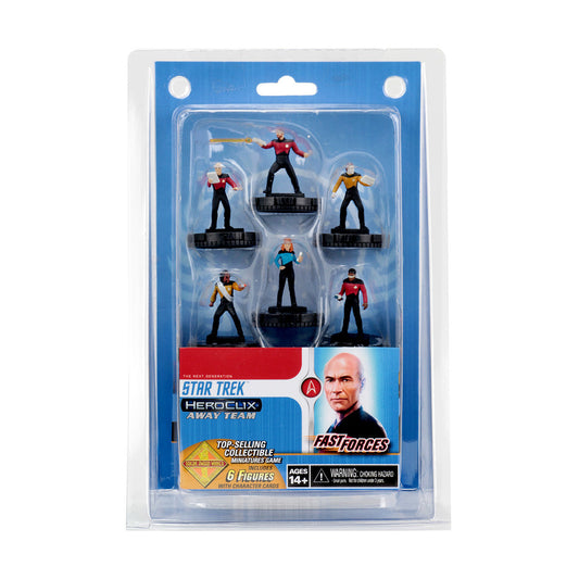 HeroClix Star Trek The Next Generation Away Team Fast Forces