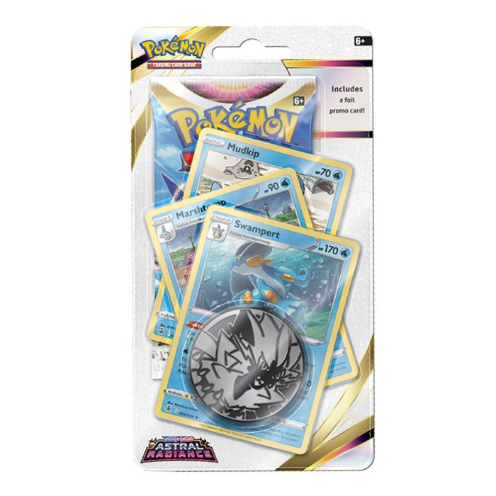 Pokémon TCG: Sword & Shield 10 Astral Radiance Premium Checklane Blister Swampert