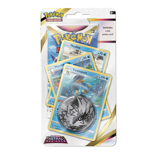 Pokémon TCG: Sword & Shield 10 Astral Radiance Premium Checklane Blister Swampert