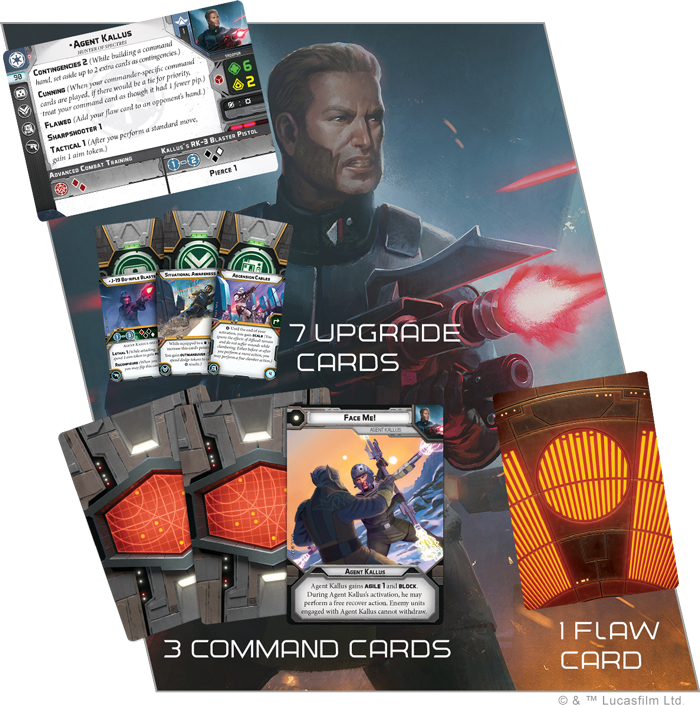 Star Wars Legion Agent Kallus Commander Expansion