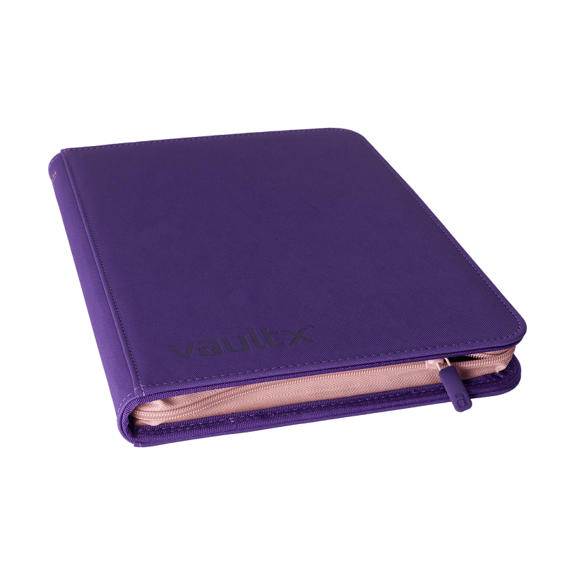 9-Pocket Exo-Tec® Zip Binder SWSH 10 Purple Vault X