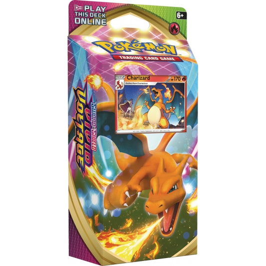 Pokemon TCG: Sword & Shield 4 Vivid Voltage Theme Deck - Charizard