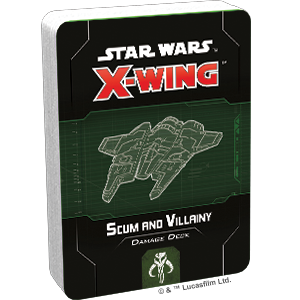Star Wars X-Wing: Scum And Villainy Damage Deck
