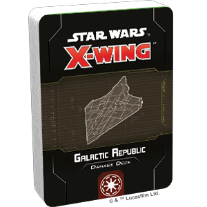 Star Wars X-Wing: Galactic Republic Damage Deck