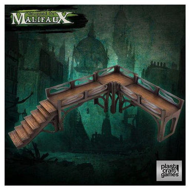 Wyrd Scenery - Downtown Walkway Set - ColorED - MF022