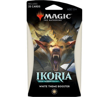 Magic: The Gathering Ikoria - Lair of Behemoths Theme Booster White