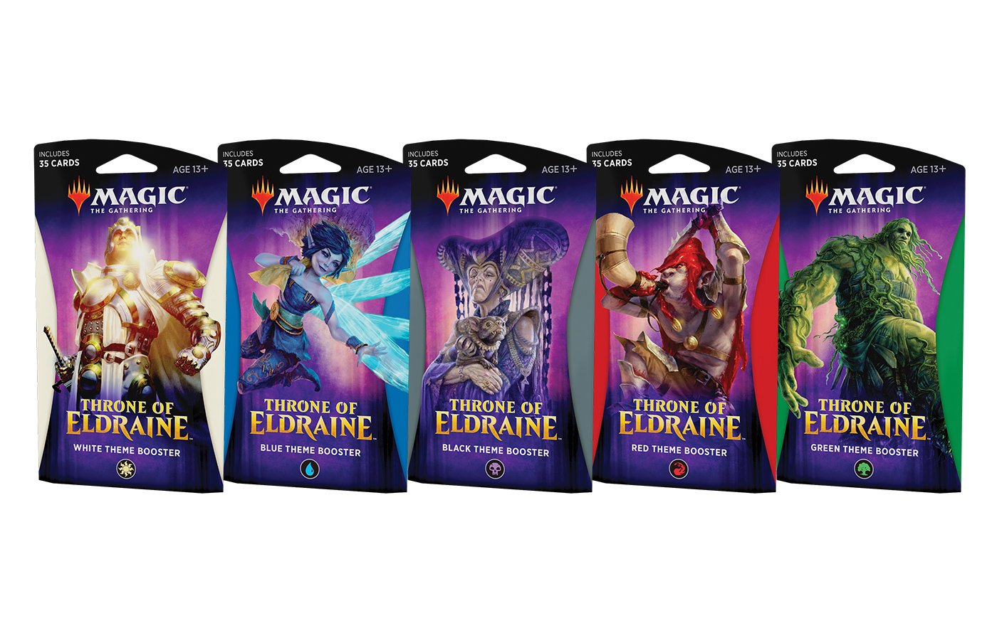 Magic: The Gathering Throne of Eldraine Theme Booster Green