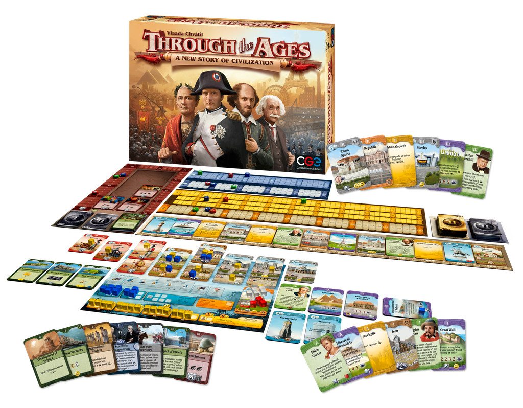 Through the Ages: A New Story of Civilization Boardgame