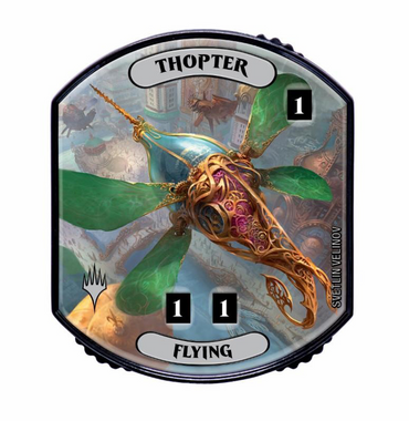 Thropter UltraPro Relic Token Lineage Collection Magic the Gathering