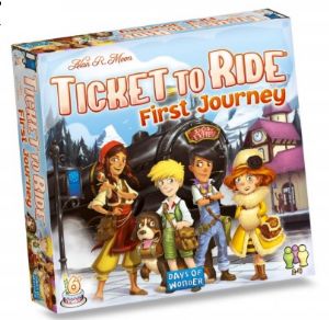 Ticket to Ride First Journey Board Game