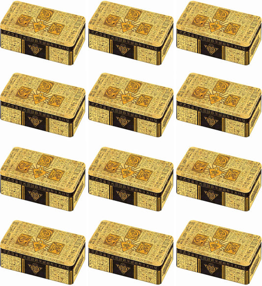 CASE OF 12 x Yu-Gi-Oh! 2022 Tin Of The Pharaoh's Gods
