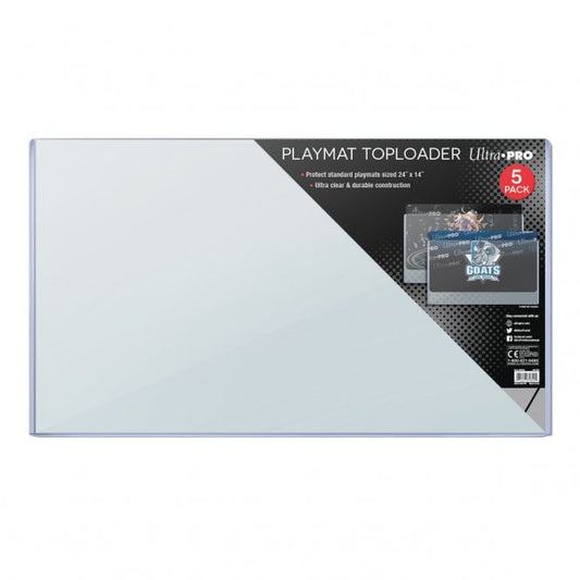 ULTRA PRO 24" X 14" PLAYMAT TOPLOADER (5 Pack)