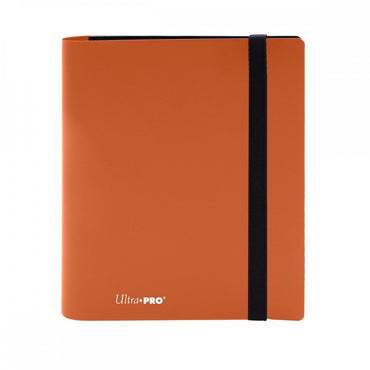 Ultra Pro 4-Pocket Pro-Binder Eclipse Pumpkin Orange