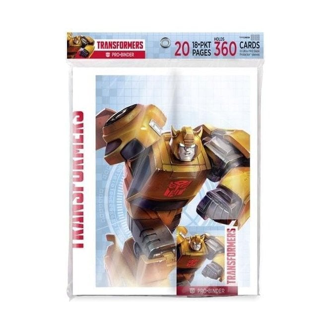 Ultra Pro Transformers 360 Pro-Binder Bumblebee