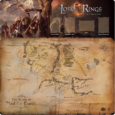Lord of the Rings LCG Fellowship 1-4 Player Gamemat: LOTR LCG