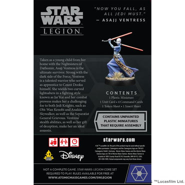 Asajj Ventress Operative Expansion: Star Wars Legion