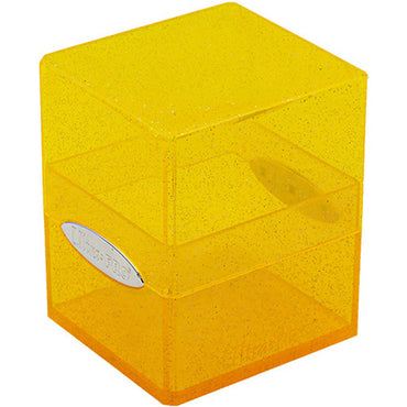 Ultra Pro Satin Cube - Glitter Yellow