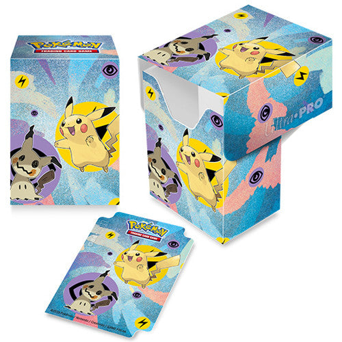 Pokemon Pikachu & Mimikyu Full View Deck Box
