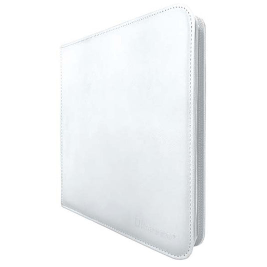 Vivid 4-Pocket Zippered PRO-Binder - White