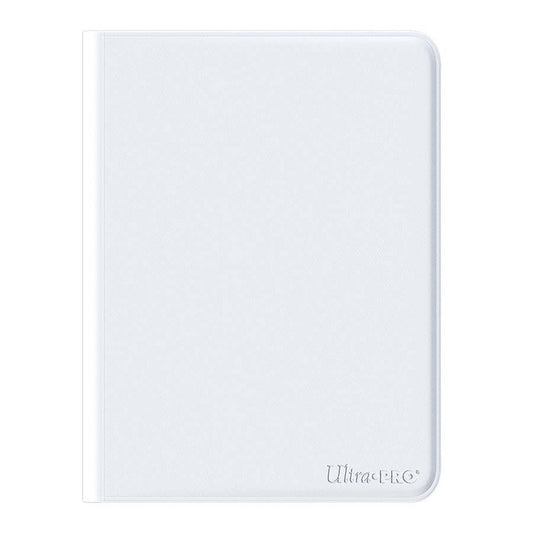 Vivid 12-Pocket Zippered PRO-Binder - White