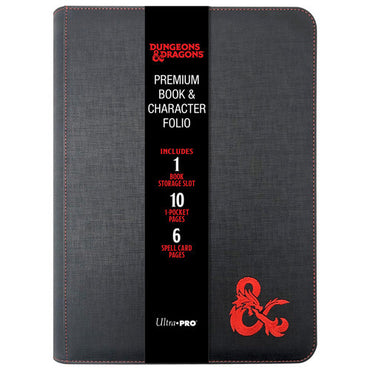 Ultra Pro Premium Zippered Book & Character Folio: D&D