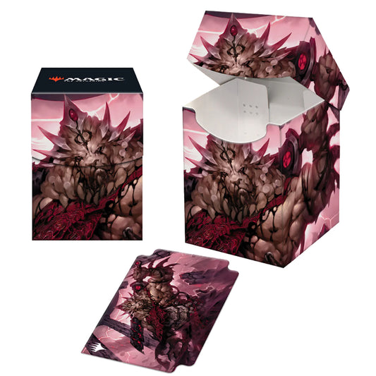 MTG: March Of The Machine 100+ Deck Box Brimaz, Blight of Oreskos