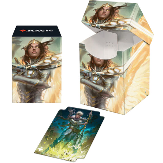 MTG: March Of The Machine 100+ Deck Box Archangel Elspeth