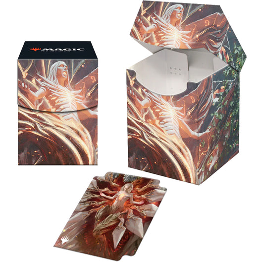 MTG: March Of The Machine 100+ Deck Box Wrenn and Realmbreaker