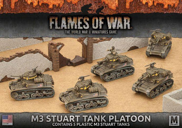 M3 Stuart Light Tank Platoon