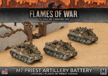 M7 Priest Armored Artillery Battery