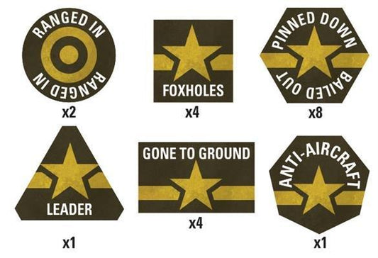 Flames of War Fighting First Tokens US