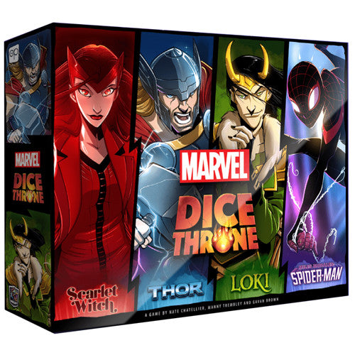 Marvel Dice Throne: 4 hero Box Board Game