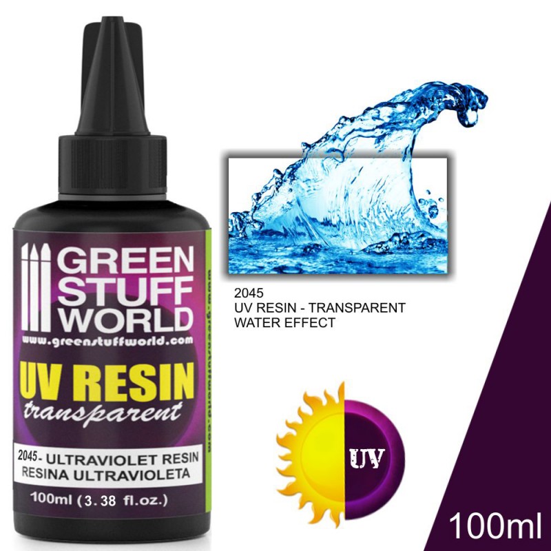 Green Stuff World UV Resin 100ml - Water Effect